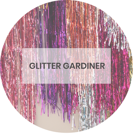 GLITTER GARDINER