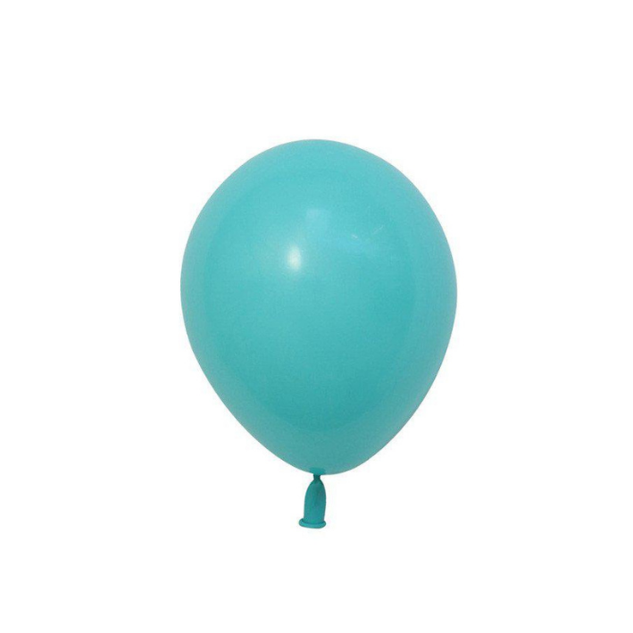 CARIBBEAN BLUE  - 12 CM (10 STK) MINIBALLONGER