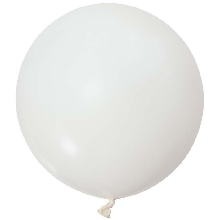 WHITE - 90 CM JUMBO BALLONG