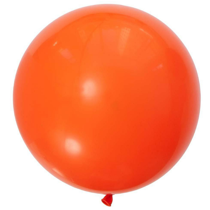 ORANNGE- 90 CM JUMBO BALLONG