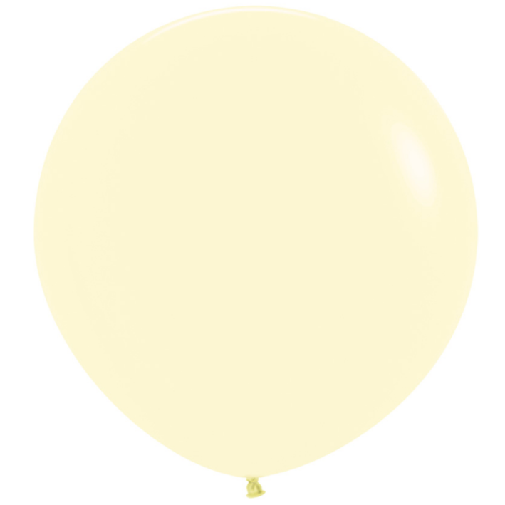 PASTEL YELLOW - 90 CM JUMBO BALLONG