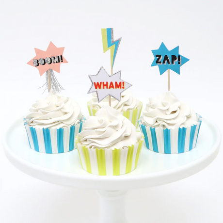 SUPERHELT -  Cupcake Kit (x 24) - fra Meri Meri