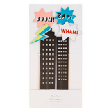 SUPERHELT -  Cake Topper (6 deler)