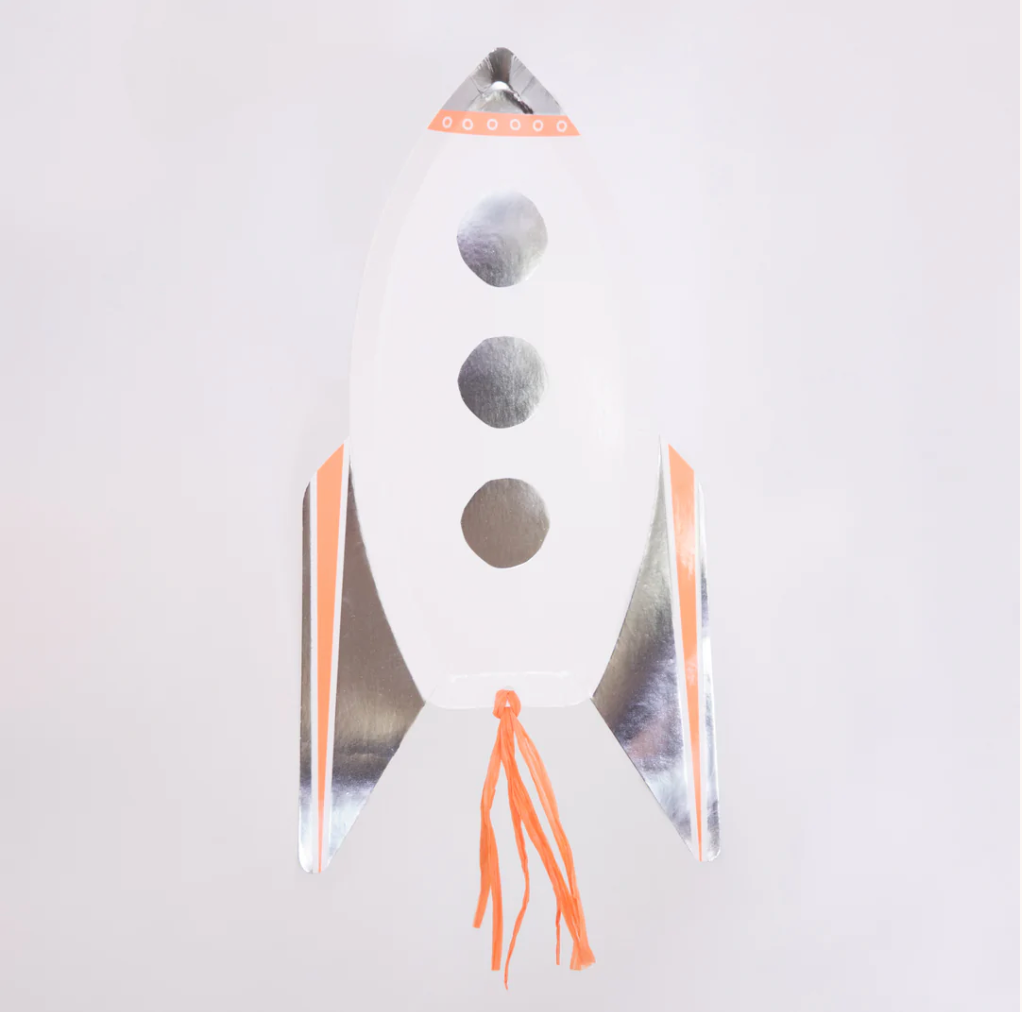 SPACE RAKETT  PAPPTALLERKEN
