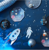 SPACE RAKETT  PAPPTALLERKEN