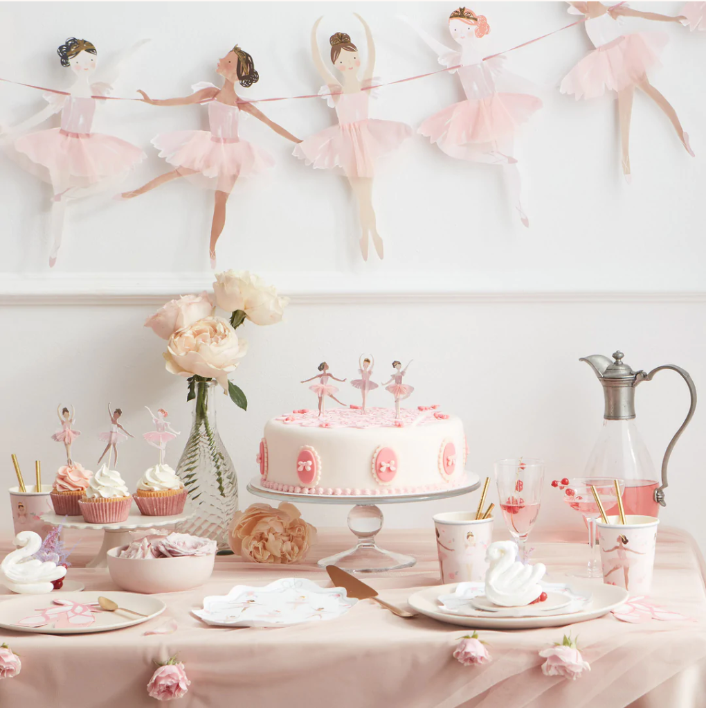 BALLERINA - Cupcake Kit (x 24 toppers) - fra Meri Meri