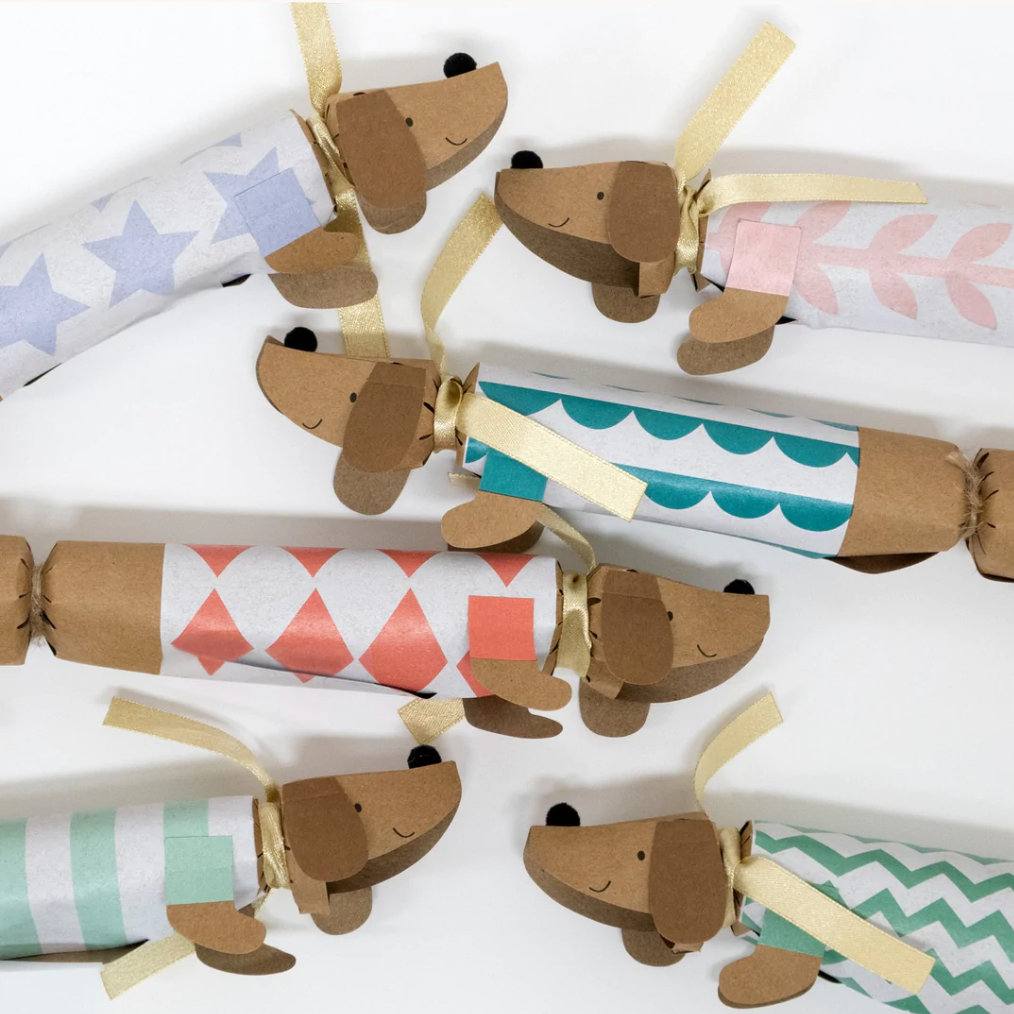 SMELLBONGBONGER -  Daschshund - crackers fra Meri Meri