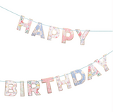English Garden Birthday Garland