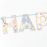 English Garden Birthday Garland