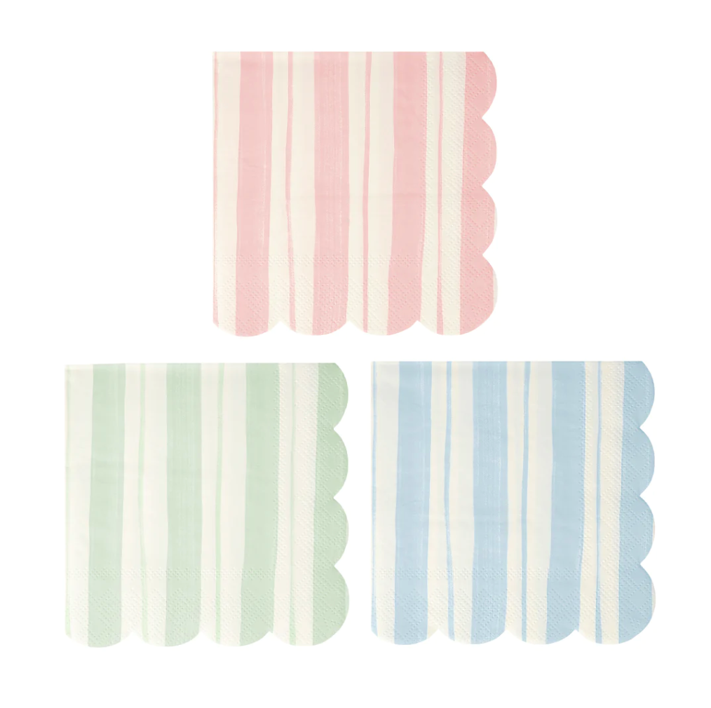 Ticking Stripe Large Napkins (x 16)