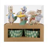 Peter Rabbit In The Garden Cupcake Kit (x 24 toppers)