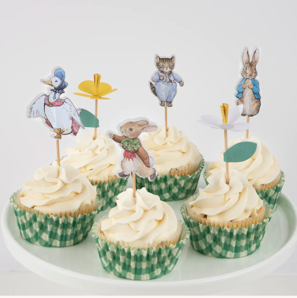 Peter Rabbit In The Garden Cupcake Kit (x 24 toppers)