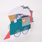 Train Birthday Card