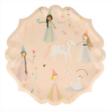 Princess Large Plates (x 8)