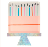 Birthday Cake Plates (x 8)