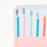 Birthday Cake Plates (x 8)
