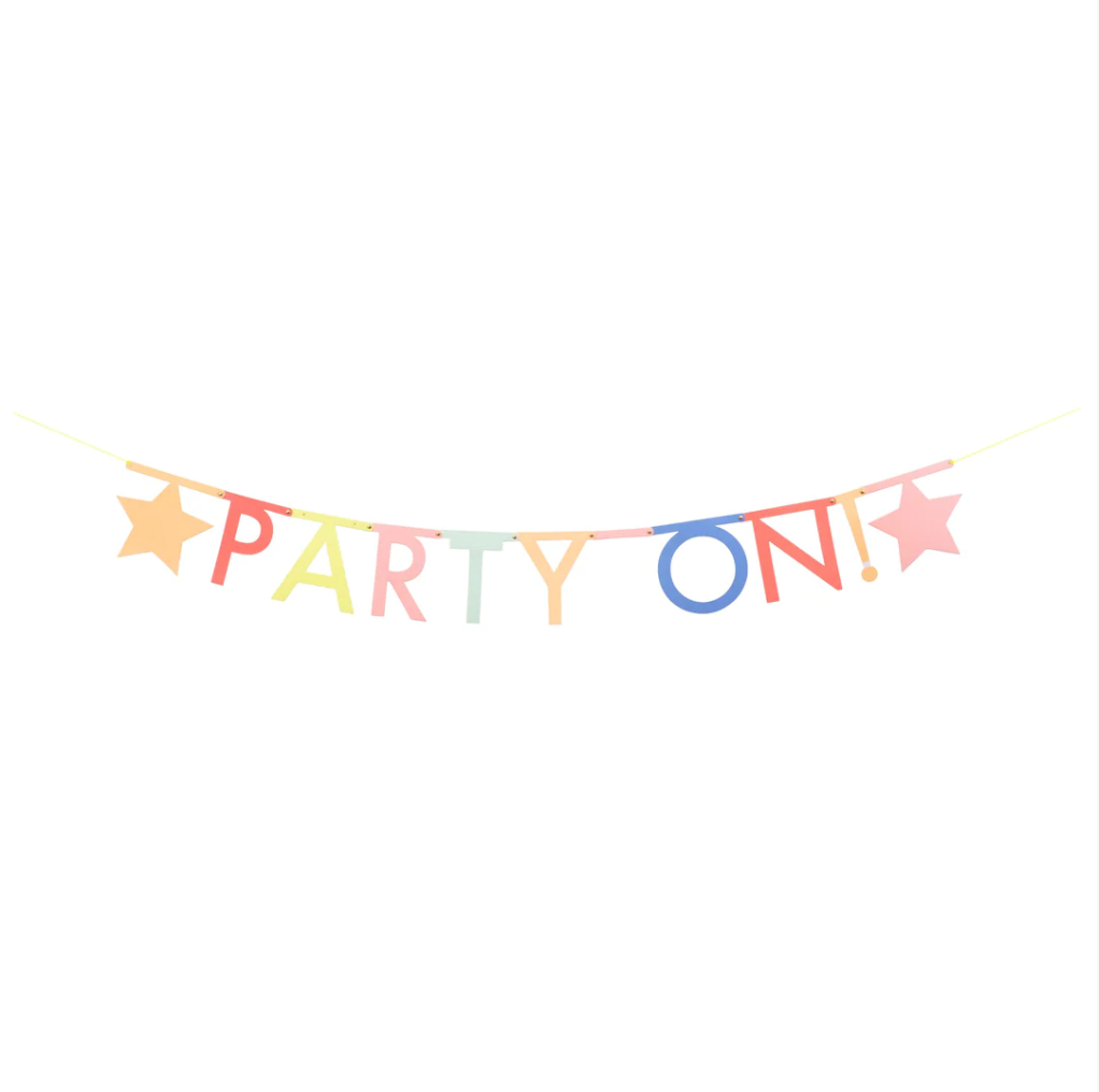 Neon Letter Garland Kit