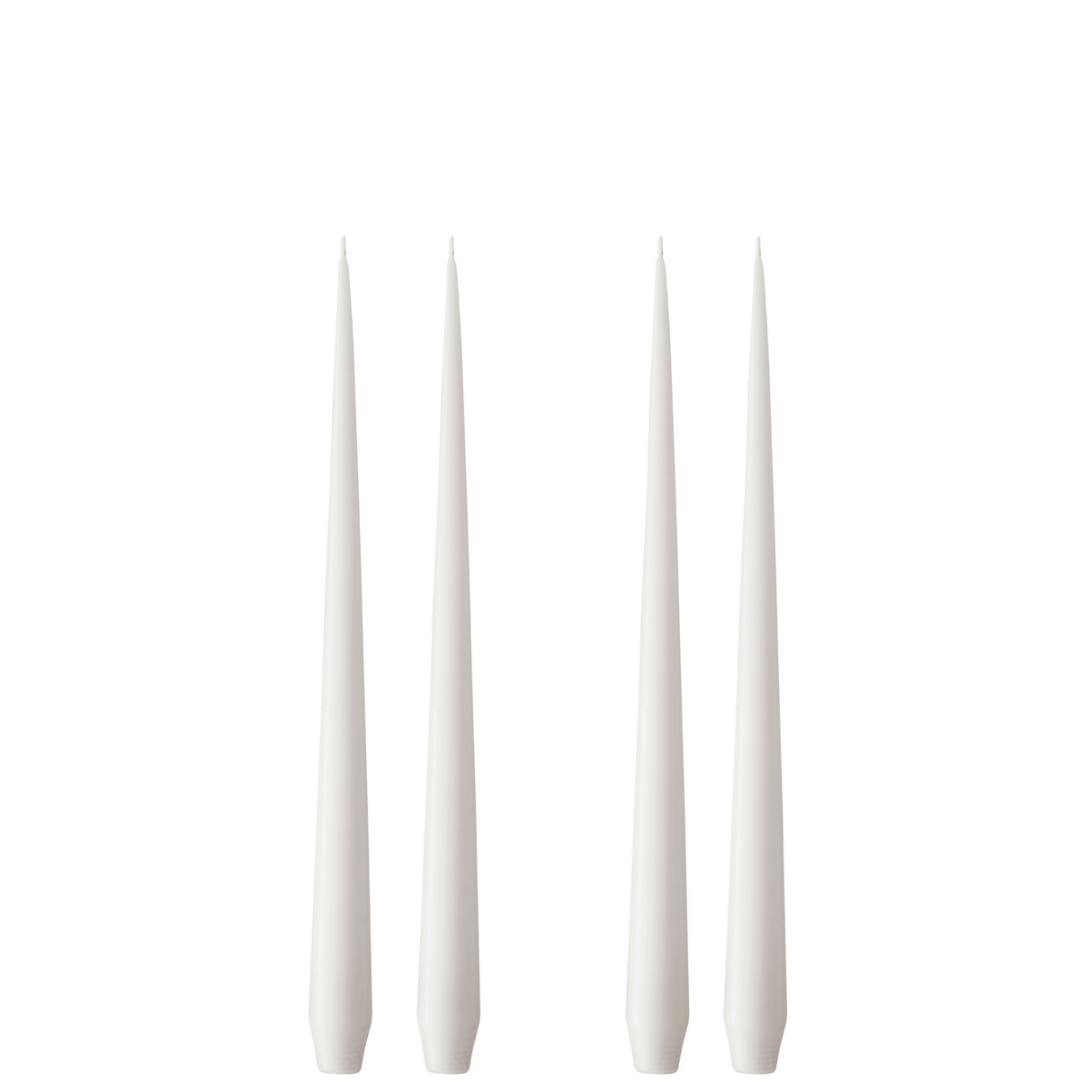 LYS FRA ESTER & ERIK 32 CM - 4 PAKNING OFF-WHITE