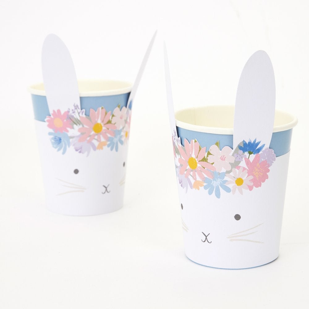 PÅSKE / BLOMSTER - Cups(x8) - fra Meri Meri